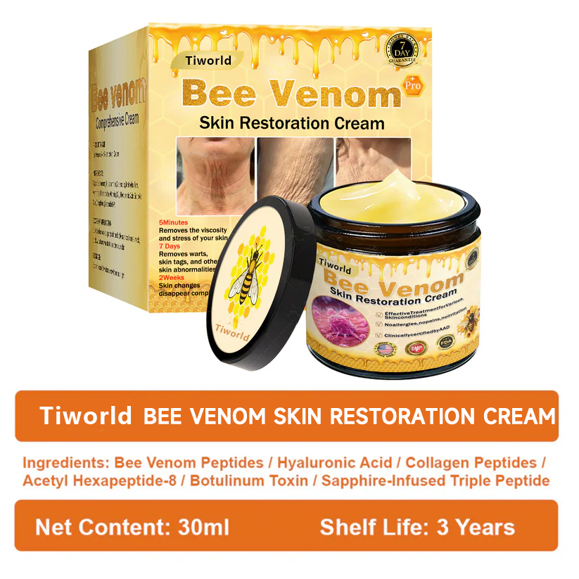 🎁Tiworld™ Bee venom Comprehensive Cream — 🔥Limited Time 80% OFF🔥