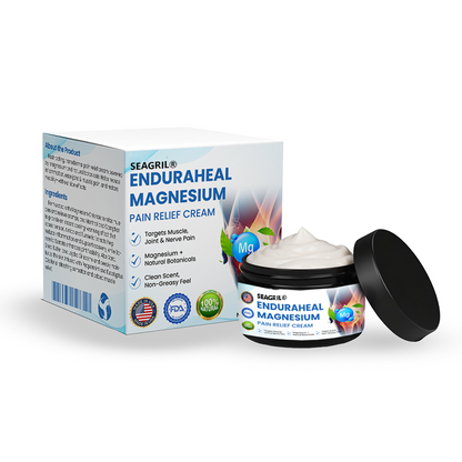 SEAGRIL® EnduraHeal Magnesium Pain Relief Cream (Treats Arthritis, Neuropathy, Rheumatism, Sports Injuries & More)