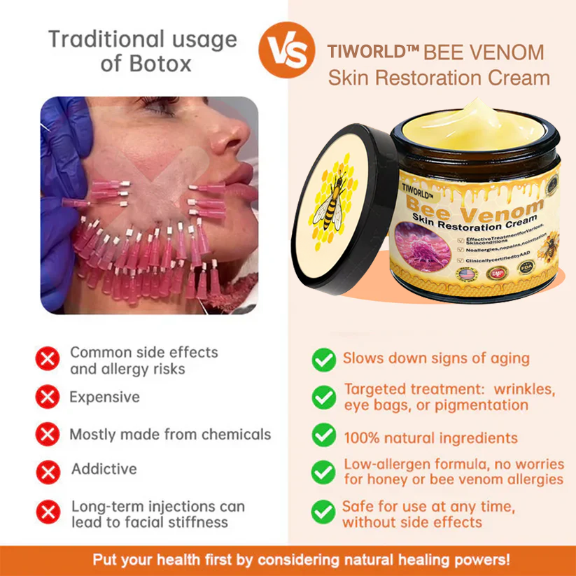 🎁Tiworld™ Bee venom Comprehensive Cream — 🔥Limited Time 80% OFF🔥