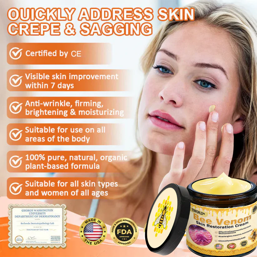 🎁Tiworld™ Bee venom Comprehensive Cream — 🔥Limited Time 80% OFF🔥