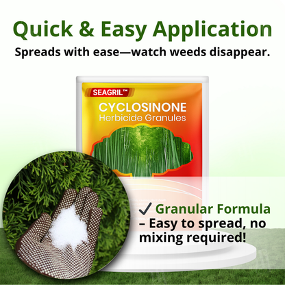 SEAGRIL™ Cyclosinone Herbicide Granules (𝟟𝟘% 𝕆𝔽𝔽 𝗘𝗡𝗗𝗦 𝗜𝗡 𝟭𝟬 𝗠𝗜𝗡𝗨𝗧𝗘𝗦)