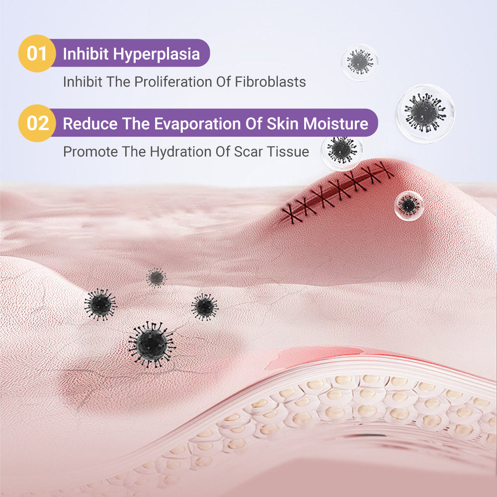 ✅Official Store |SEAGRIL® Hyaluronic Acid Nano Microneedle Repair Tape🏥(Treatment of old and new scars, reduction of surgical scars, stretch marks, keloids, acne, burns, warts, dermatomes and varicose veins)