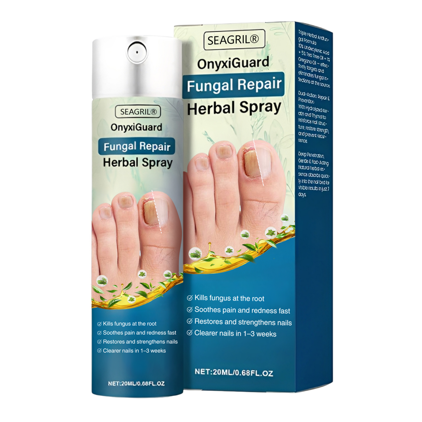 SEAGRIL® OnyxiGuard Fungal Repair Herbal Spray