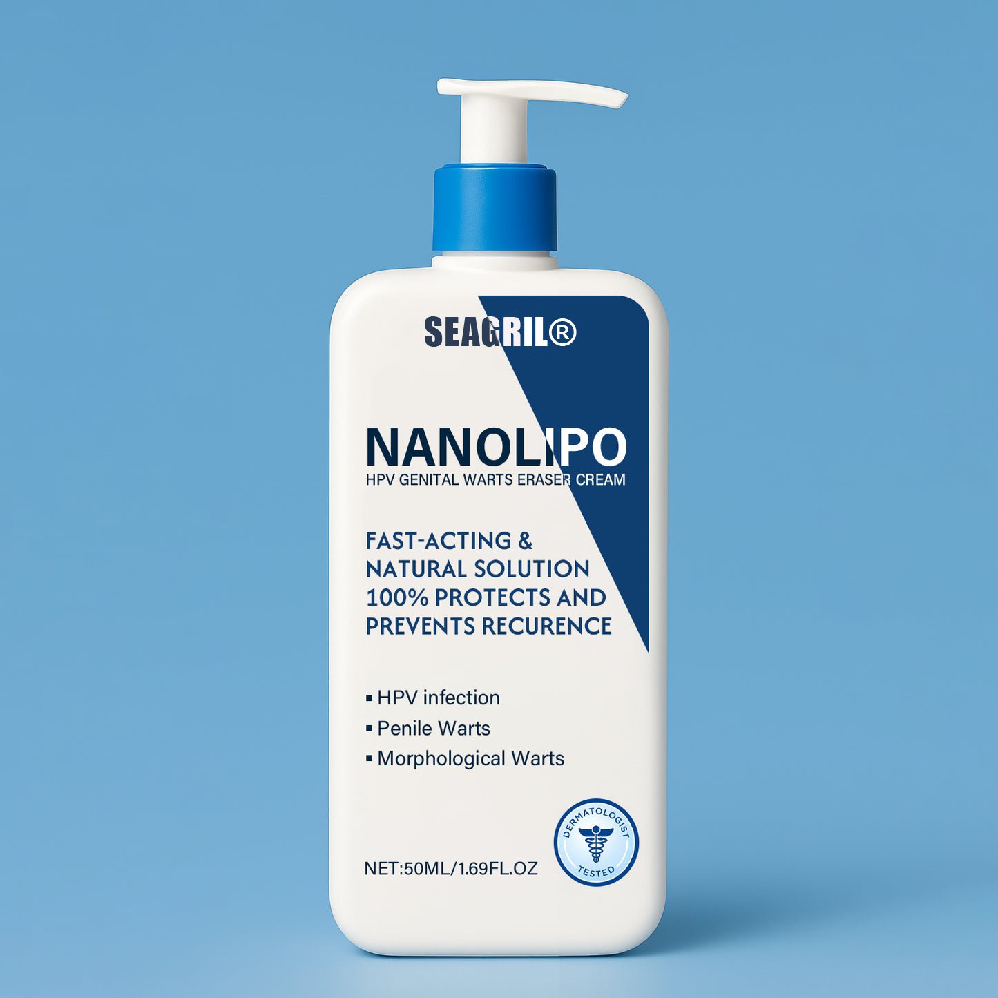 SEAGRIL® NanoLipo HPV Genital Warts Eraser Cream Pro