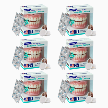 ✅ Made and Shipped from the US|SEAGRIL™ Suction-fit Complete Denture 🍀